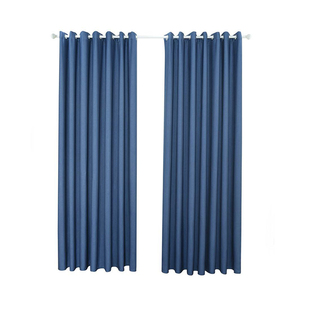 品牌窗帘断码棉麻高精密防晒高温定型春夏新款全遮光布料工程卧室