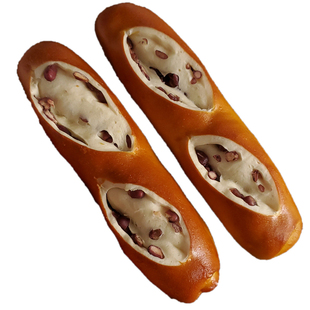 清晨里 无油无蔗糖碱水面包红豆碱水棒巴伐利亚早餐代餐低g营养