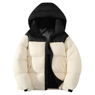 雪中飞云朵泡芙保暖抗寒羽绒服