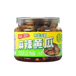 有亩菜园下饭菜酸豆角酱菜黄瓜香辣萝卜鲜香学生优选麻辣香脆新鲜
