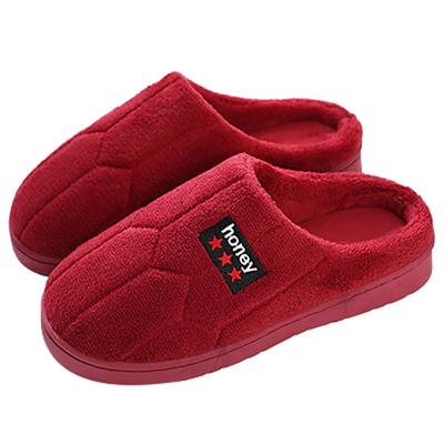 防滑耐磨男女秋冬居家加厚棉拖鞋