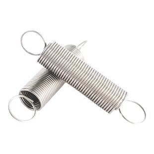 弹簧钢双钩小拉簧伸强力拉力线径0.5外径3-4长10-65mm定制