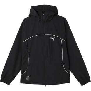 防风排湿梭织夹克外套男户外宽松连帽上衣628484彪马puma官方奥莱