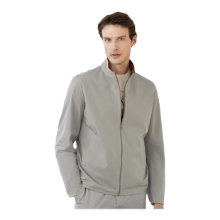 GORNIA/格罗尼雅男士夹克春季立领双面双色休闲百搭商务上衣男