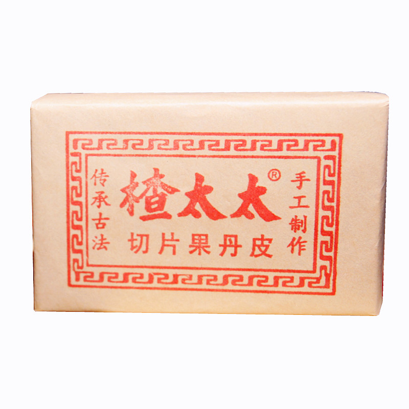 楂太太切片果丹皮老式手撕山楂卷片手工蜜饯经典零食500g酸甜开胃