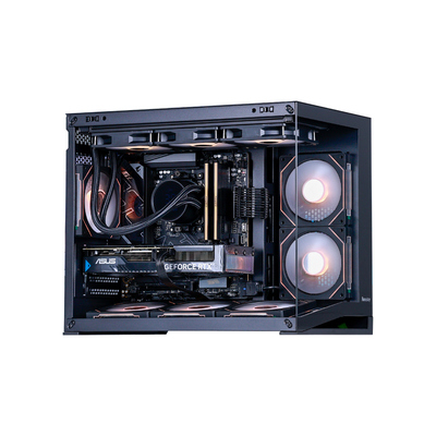 幕野装机 航嘉S960 AMD/14600KF/9600X 5060海景房游戏黑色主机
