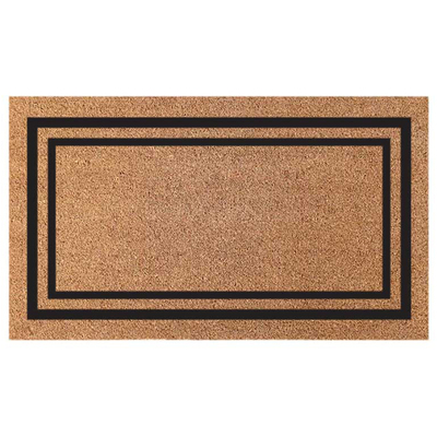 入户门双边框除尘蹭土脚垫定制