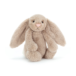 英国Jellycat害羞米色邦尼兔毛绒玩具兔子玩偶公仔娃娃生日礼物