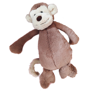 猴子玩偶公仔毛绒玩具安抚布娃娃可爱丑萌女孩睡觉抱床上生日礼物