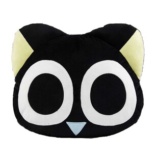 现货包邮罗小黑可爱暖手抱枕插手手捂超柔女生毛绒午睡靠垫