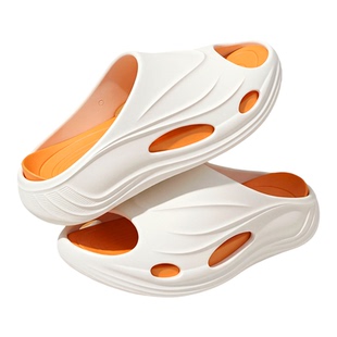 EVA运动拖鞋男士外穿2026新款夏季防滑防臭踩屎感厚底增高凉拖男