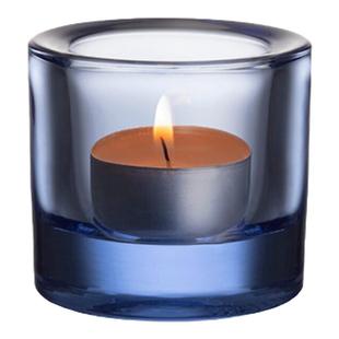 芬兰iittala伊塔拉冷井热焰玻璃烛台桌面室内摆件