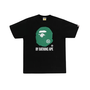 BAPE X HIDDEN联名男装春夏猿人印花短袖T恤901101Q