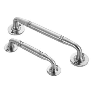 衣柜门把手不锈钢小拉手橱柜门手柄抽屉明装简约家具木门把手配件