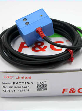 嘉准F&C电容接近开关FKCT10-N管道液位开关FKCT15-N/N2/-P/P2三线