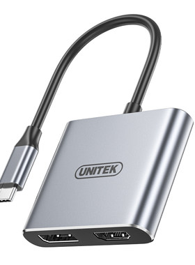 优越者Type-C转HDMI+DP扩展器