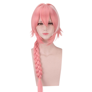 猫老师fate阿斯托尔福cosplay假发道具FGO二次元粉色渐变马尾假毛