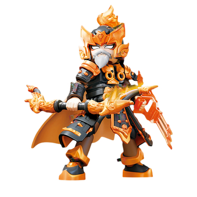 布鲁可积木人英雄无限五虎上将