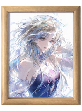 王者荣耀王昭君限定艺术相框
