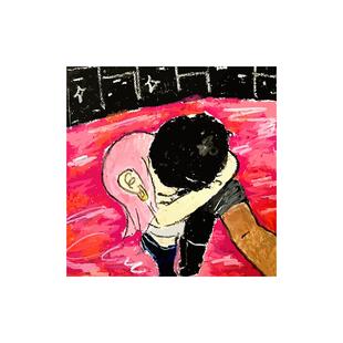 卡通动漫涂鸦艺术diy数字油画手绘丙烯填色填充情侣newmasus装饰