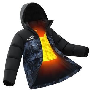 【雪壳热返IV】安踏儿童新年羽绒服三防外套2025冬季新款加厚上衣