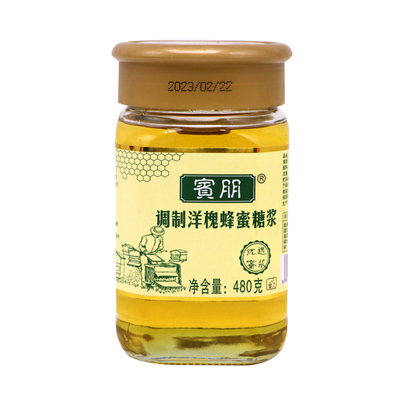 宾朋调制洋槐蜂蜜糖浆480g