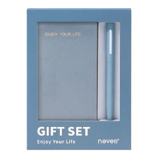 never北欧weeks套装周计划本小豆笔手账本随身小本子复古本记录本weekly笔记本简约ins风学生办公圣诞礼物