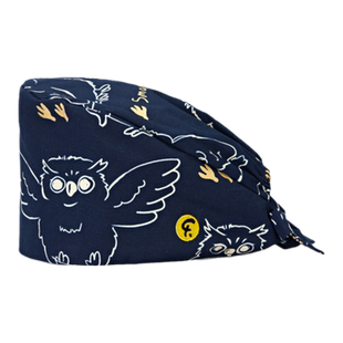 法然/Faran 医生手术帽烫金印花工作帽葫芦帽透气深夜精灵男女秋