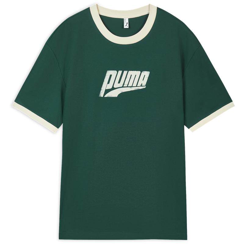 凉感宽松复古足球风T恤PUMA彪马