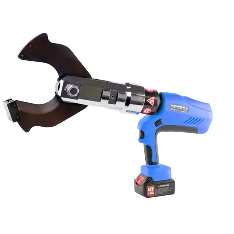 巨琥充电式液压电缆剪 C型液压线缆剪手持便携式铠装电缆断线钳