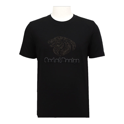 时尚休闲轻薄棉质修身短袖T恤