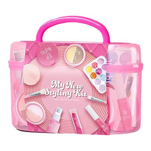 宝宝儿童化妆品无毒小女孩子玩具仿真涂不出来色彩妆全套装公主盒