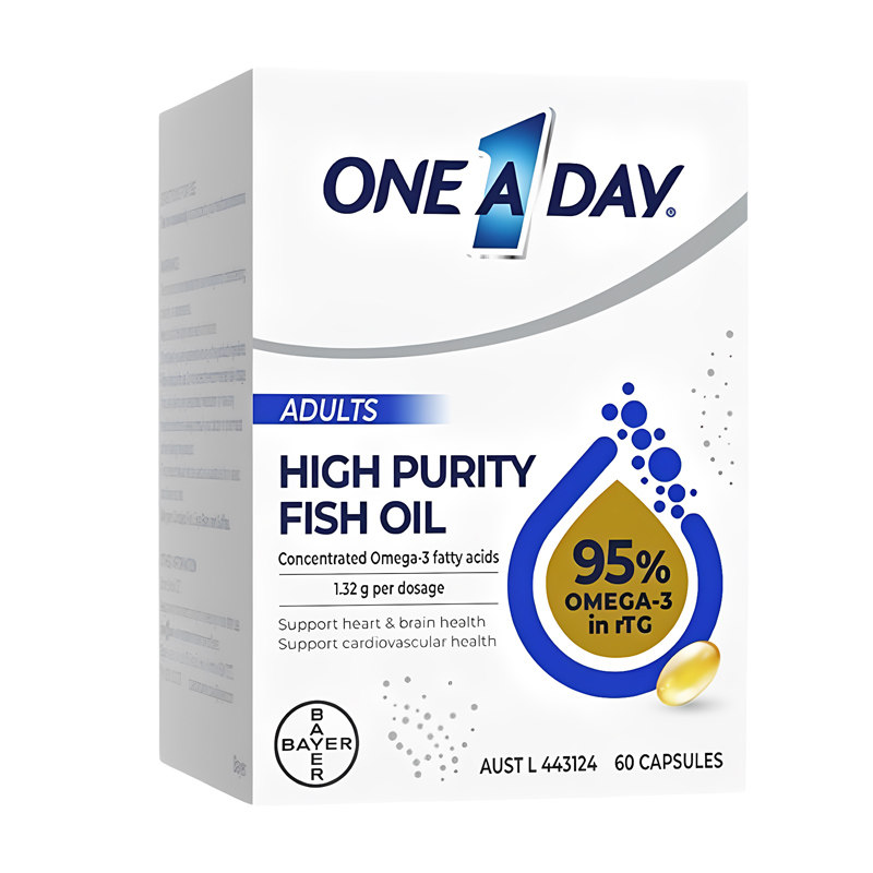 拜耳水晶鱼油95%高纯度60粒