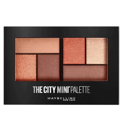 美宝莲六色迷你眼影盘玫瑰大地色