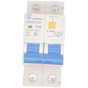中国·百德尔电气有限公司漏电开关2p空气开关总闸充电桩开关家用