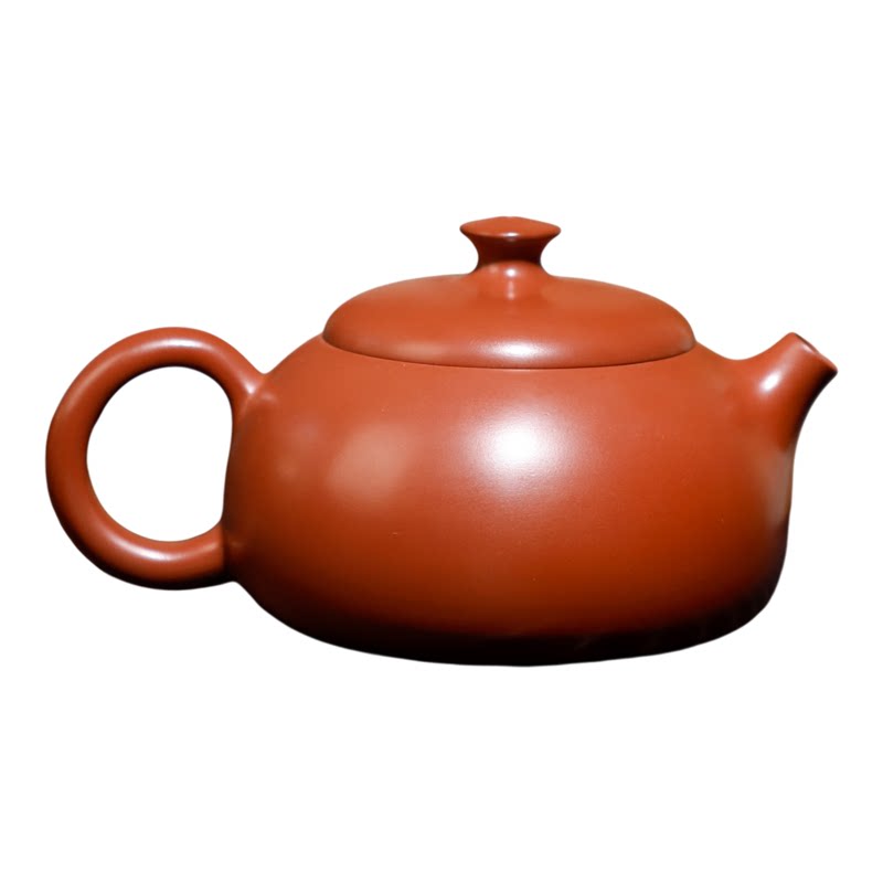 有石间钦州坭兴陶手工千层纹茶壶