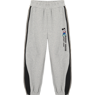 男童裤子春秋款2026新款春装儿童装加绒运动裤中大童男孩春季卫裤