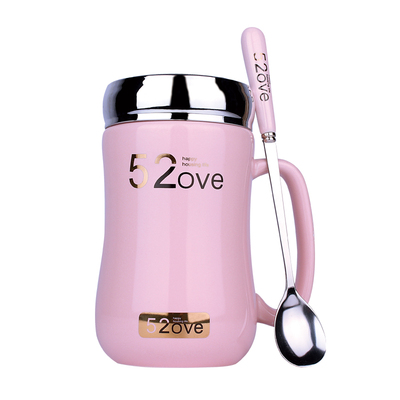 茶杯陶瓷情侣马克杯大容量定制