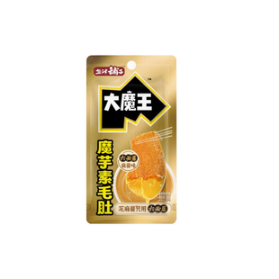 盐津铺子大魔王素毛肚500g即食魔芋脆爽麻酱休闲网红解馋小吃零食