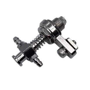 天行机械手配件吸盘支架大头侧进气金具固定块单孔螺母螺丝组件