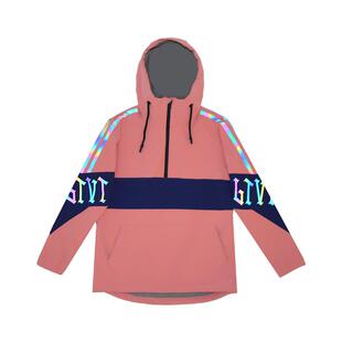 LTVT冬季单板双板男女款滑雪服卫衣滑雪帽衫套装防水加厚纯色雪服