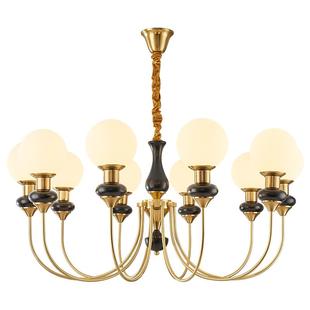 雷士照明欧式中古风吊灯客厅灯高级新款国潮风餐厅灯吊灯中山灯具