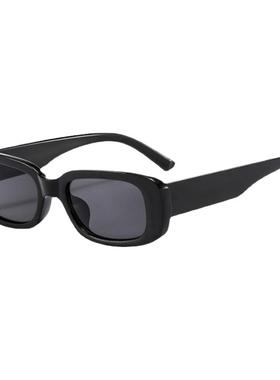 黑色墨镜男潮痞帅小框防晒太阳镜