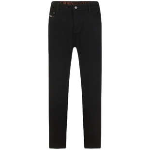 ORRDT澳林丹顿长裤秋冬新款简约直筒修身厚绒牛仔裤男A37E2409