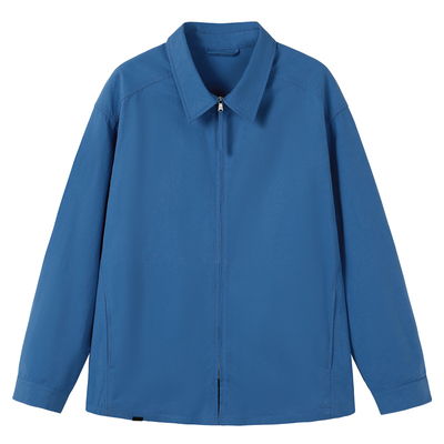 SOMENUM森林 26SS「莱赛尔亚麻」混纺肌理感男女通勤拉链夹克衬衫