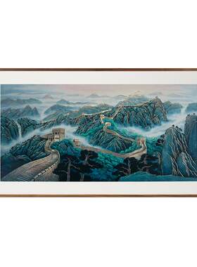 铜师傅铜雕画《众志成城》