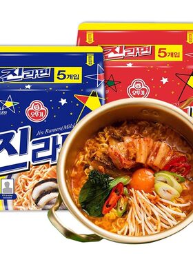 不倒翁韩国进口金拉面速食方便面