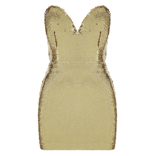 高端小礼服2024新款时尚短款年会晚礼服女生日派对舞台独唱连衣裙