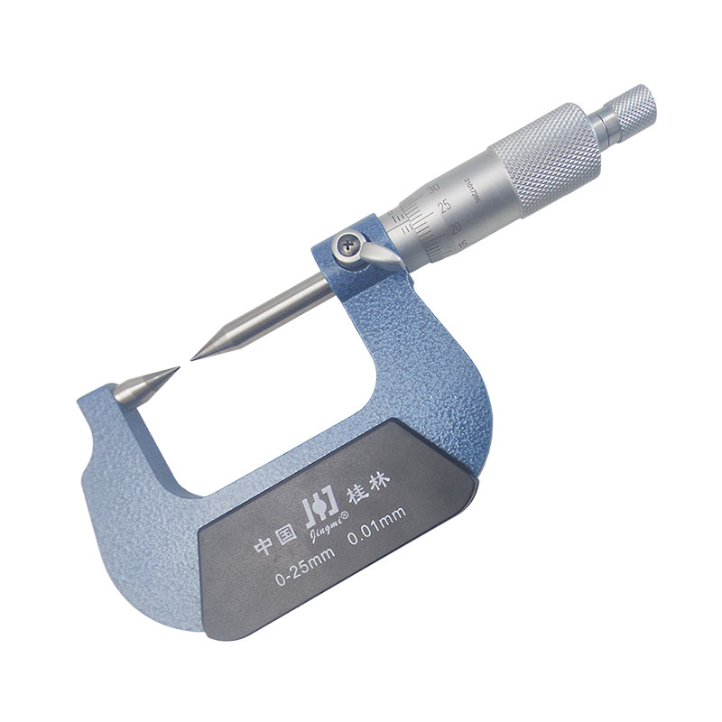 桂林精密双尖头外径千分尺精准