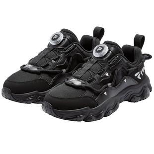 FILA KIDS斐乐童鞋儿童运动鞋春季款男女大童旋钮复古猫爪跑步鞋